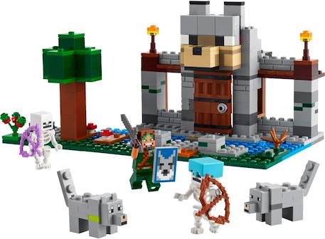 Lego minecraft - la forteresse du loup - 21261 Multicolore 3 - vertbaudet enfant 