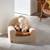 Fauteuil club enfant en gaze de coton et sherpa - orsino Beige 3 - vertbaudet enfant 