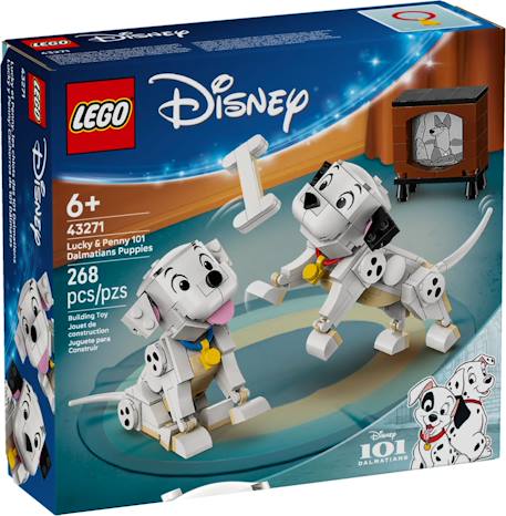 Lego disney - lucky et penny, les chiots des 101 dalmatiens - 43271 Multicolore 1 - vertbaudet enfant 
