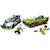 Lego city - la course-poursuite entre la voiture de police et la super voiture - 60415 Multicolore 5 - vertbaudet enfant 