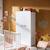 Armoire bébé 2 portes - basic Blanc+Blanc/gris+Blanc/rose 11 - vertbaudet enfant 