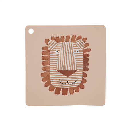 Set de table en silicone mini Marron 1 - vertbaudet enfant 