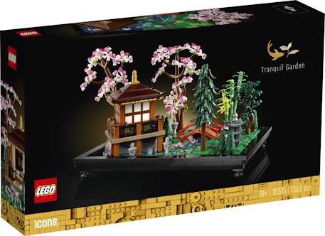 Lego icons - le jardin paisible - 10315 Multicolore 1 - vertbaudet enfant 