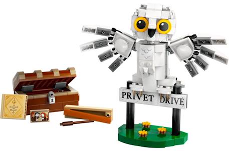 Lego harry potter - hedwige au 4 privet drive - 76425 Multicolore 3 - vertbaudet enfant 