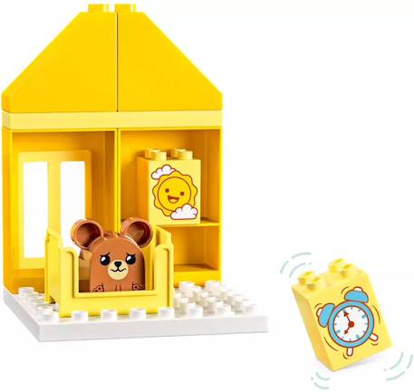 Lego duplo - mes rituels quotidiens - le repas et le coucher - 10414 Multicolore 5 - vertbaudet enfant 