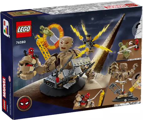 Lego marvel - spider-man contre l'homme-sable : la bataille finale - 76280 Multicolore 2 - vertbaudet enfant 