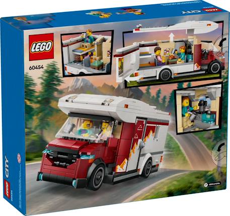 Lego city - le camping-car d'aventures - 60454 Multicolore 2 - vertbaudet enfant 
