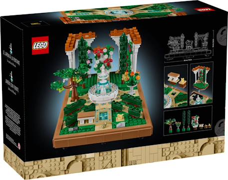 Lego icons - le jardin andalou - 10359 Multicolore 2 - vertbaudet enfant 