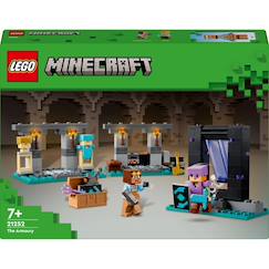 Jouet-Jeux d'imagination-Lego minecraft - l'armurerie - 21252