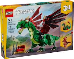 Jouet-Jeux d'imagination-Lego creator - le dragon médiéval - 31161