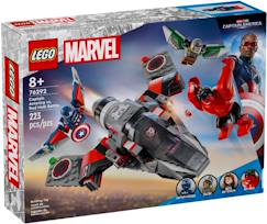 Jouet-Jeux d'imagination-Lego marvel - captain america vs hulk rouge - 76292