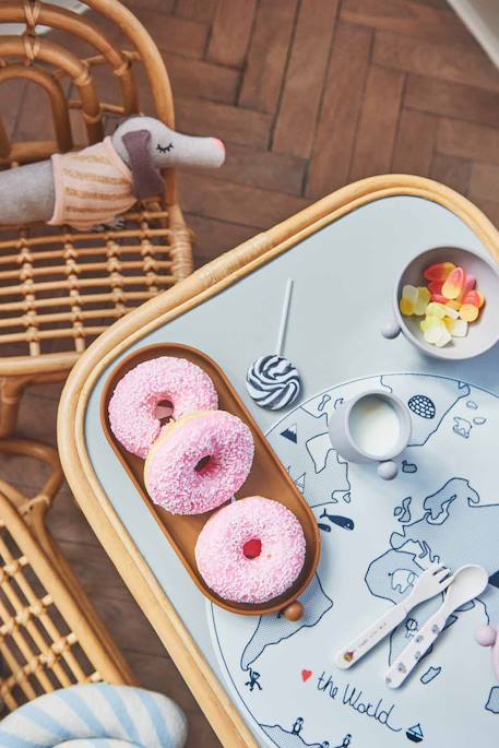 Sets de table en silicone mini Blanc 4 - vertbaudet enfant 