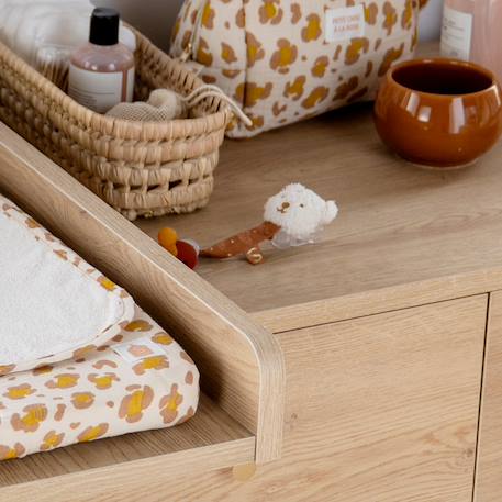 Attache-tétine bébé - orsino Blanc/marron 3 - vertbaudet enfant 
