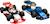 Lego city - voitures de course de f1 williams racing et haas f1 - 60464 Multicolore 3 - vertbaudet enfant 