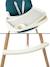 Chaise haute évolutive design esprit bois lorentz Cobalt 4 - vertbaudet enfant 