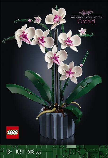 Lego botanicals - lego creator - l'orchidée - 10311 Multicolore 5 - vertbaudet enfant 