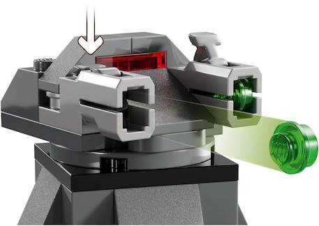 Lego star wars - le combat de paz vizsla et moff gideon - 75386 Multicolore 6 - vertbaudet enfant 