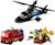 Lego city - hélicoptère, camion de pompiers et sous-marin modulable - 60462 Multicolore 3 - vertbaudet enfant 