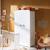Armoire bébé 2 portes - basic Blanc+Blanc/gris+Blanc/rose 6 - vertbaudet enfant 
