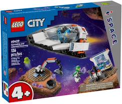Jouet-Jeux d'imagination-Lego city - le vaisseau et la découverte de l'astéroïde - 60429