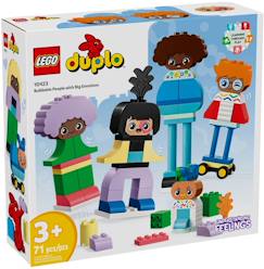 Jouet-Jeux d'imagination-Lego duplo - personnages à construire aux différentes émotions - 10423