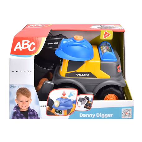 Pelleteuse abc danny digger Multicolore 2 - vertbaudet enfant 