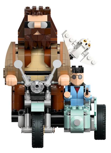 Lego harry potter - la balade en moto de hagrid et harry - 76443 Multicolore 5 - vertbaudet enfant 