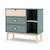 Commode estefania Blanc+Vert 12 - vertbaudet enfant 