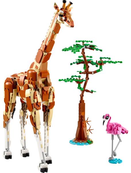 Lego creator - les animaux sauvages du safari - 31150 Multicolore 3 - vertbaudet enfant 