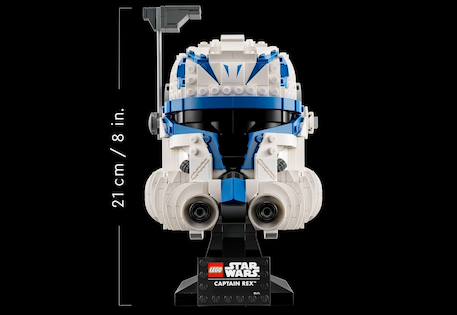 Lego star wars - le casque du capitaine rex - 75349 Multicolore 4 - vertbaudet enfant 