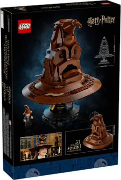Jouet-Jeux d'imagination-Lego harry potter - le choixpeau magique qui parle - 76429