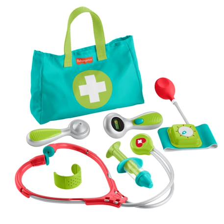 Fisher price mallette de docteur Multicolore 1 - vertbaudet enfant 