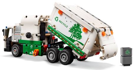 Lego technic - mack lr electric camion poubelle - 42167 Multicolore 6 - vertbaudet enfant 