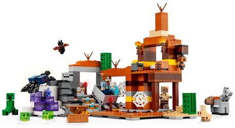 Lego minecraft - la mine des badlands - 21263 Multicolore 4 - vertbaudet enfant 