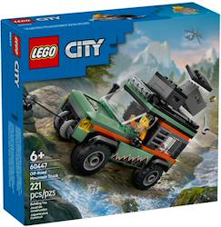 Jouet-Jeux d'imagination-Lego city - le camion 4x4 tout-terrain - 60447