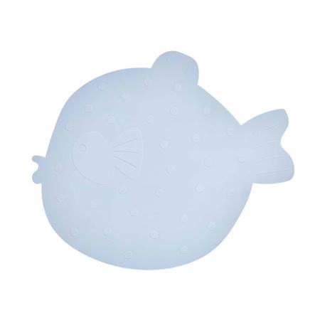 Tapis de bain en sillicone Bleu 1 - vertbaudet enfant 