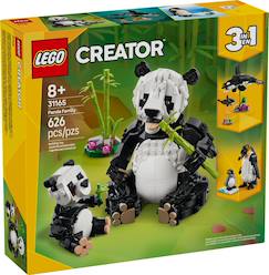 Jouet-Jeux d'imagination-Lego creator - animaux sauvages : la famille de pandas - 31165