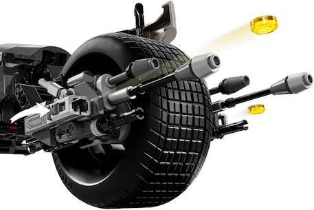 Lego dc comics - la figurine de batman à construire et la moto bat-pod - 76273 Multicolore 6 - vertbaudet enfant 