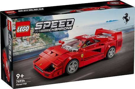 Lego speed champions - supercar ferrari f40 - 76934 Multicolore 1 - vertbaudet enfant 