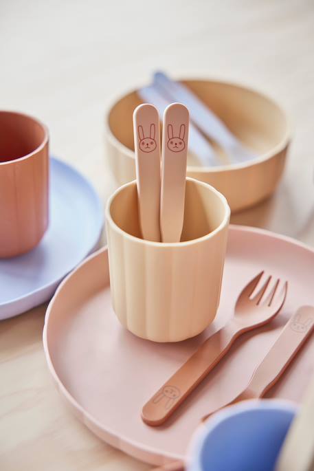 Tasse Bleu+Marron+Rose 6 - vertbaudet enfant 