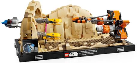 Lego star wars - diorama de la course de podracers de mos espa - 75380 Multicolore 4 - vertbaudet enfant 