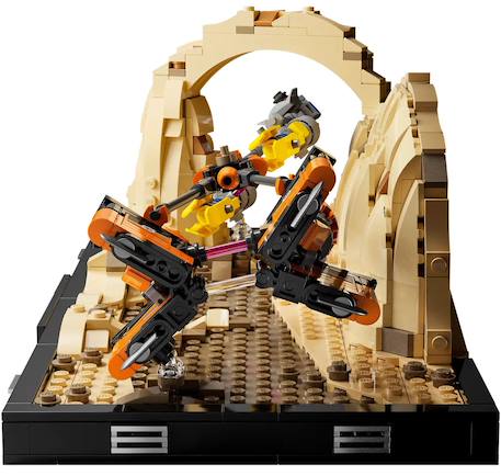 Lego star wars - diorama de la course de podracers de mos espa - 75380 Multicolore 5 - vertbaudet enfant 