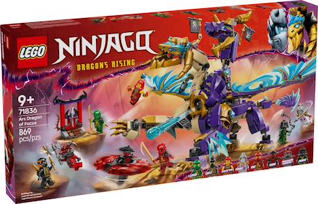 Lego ninjago - arc : le dragon de la concentration - 71836 Multicolore 1 - vertbaudet enfant 