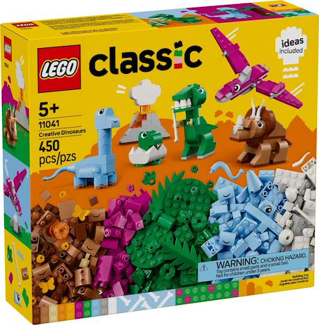 Lego classic - les dinosaures créatifs - 11041 Multicolore 1 - vertbaudet enfant 