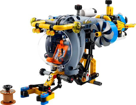 Lego technic - le sous-marin de recherche en haute mer - 42201 Multicolore 3 - vertbaudet enfant 