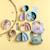 Bavoir en silicone - tiny team chat Rose 2 - vertbaudet enfant 