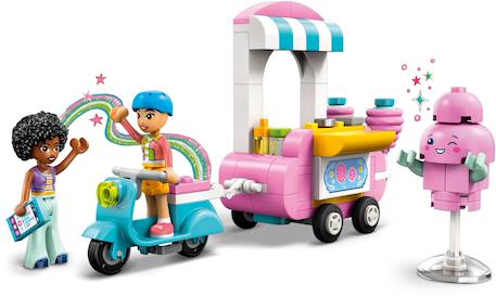 Lego friends - stand de barbes à papa et scooter - 42643 Multicolore 4 - vertbaudet enfant 