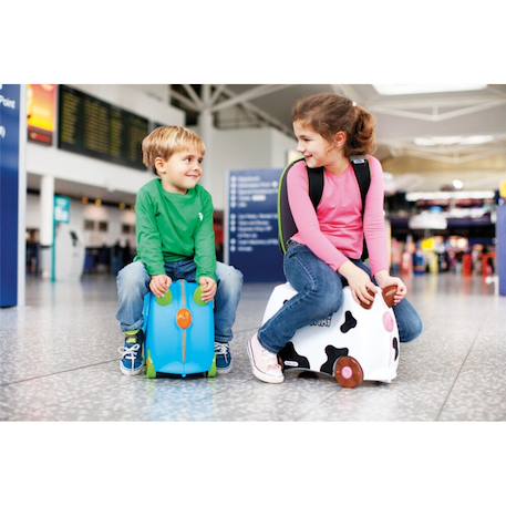 Valise Trunki ride on - Bagage cabine - bleu Blue 2 - vertbaudet enfant 