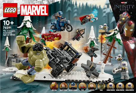 Lego marvel - avengers rassemblement : l'ère d'ultron - 76291 Multicolore 3 - vertbaudet enfant 