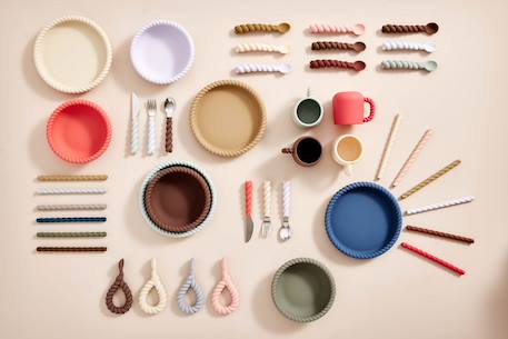 Assiette et bol Bleu+Rouge 2 - vertbaudet enfant 